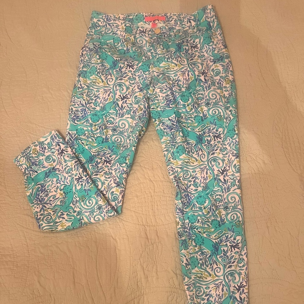 Lilly Pulitzer crop pants